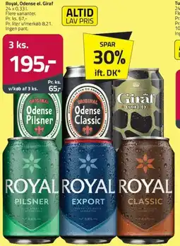 Fleggaard Royal / Odense / Giraf assortment tilbud