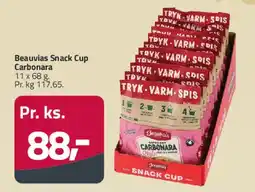 Fleggaard Beauvais Snack Cup Carbonara tilbud