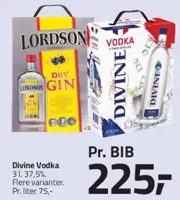 Fleggaard Divine Vodka (BIB) tilbud