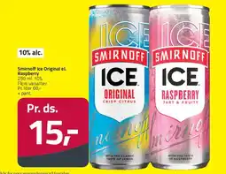 Fleggaard Smirnoff Ice (Original / Raspberry) tilbud