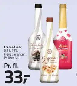 Fleggaard Creme Likør / desserter tilbud