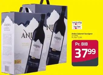 Fleggaard Andes Cabernet Sauvignon (BIB) tilbud