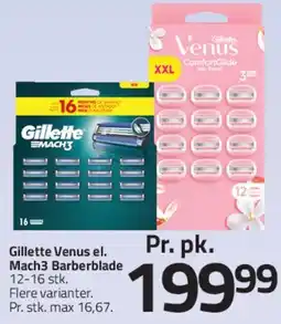 Fleggaard Gillette Venus / Mach3 Barberblade tilbud