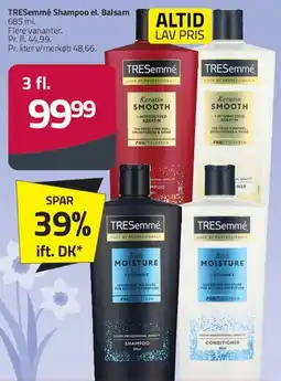 Fleggaard TRESemmé Shampoo el. Balsam (pakke) tilbud
