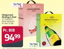Fleggaard Königsmosel Riesling / Rosé tilbud
