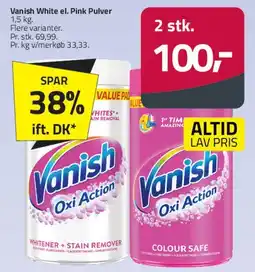 Fleggaard Vanish (pulver) tilbud