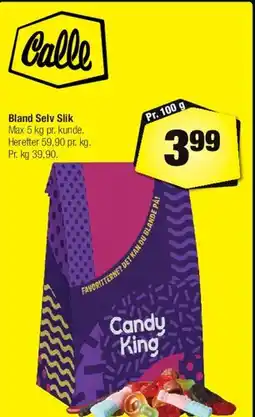 Calle Bland Selv Slik (Candy King) tilbud