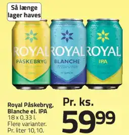 Fleggaard Royal (Påskebryg / Blanche / IPA) tilbud