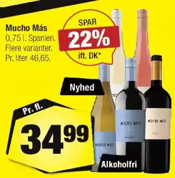 Calle Mucho Más (vin) tilbud