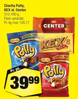 Calle Cloetta Polly / KEX / Center tilbud