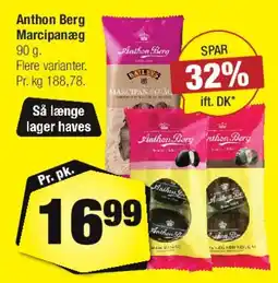Calle Anthon Berg Marcipan tilbud