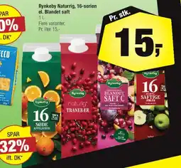 Calle Rynkeby Saft / Naturig 16-serien tilbud