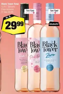 Calle Black Tower (rosé/varianter) tilbud