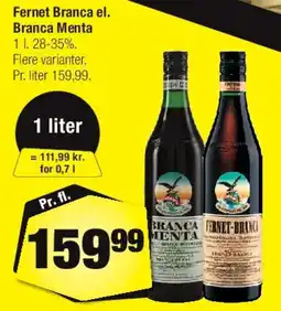 Calle Fernet Branca / Branca Menta tilbud