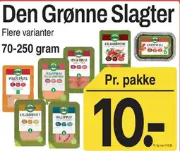 ABC Lavpris Den Grønne Slagter tilbud