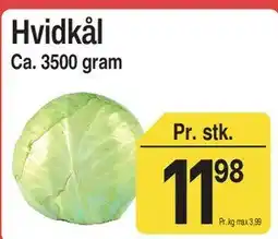 ABC Lavpris Hvidkål tilbud