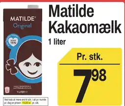 ABC Lavpris Matilde Kakaomælk tilbud