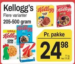 ABC Lavpris Kellogg's tilbud