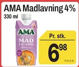 ABC Lavpris AMA Madlavning 4% tilbud
