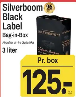 ABC Lavpris Silverboom Black Label (Bag-in-Box) tilbud