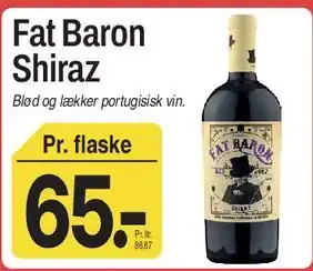 ABC Lavpris Fat Baron Shiraz tilbud