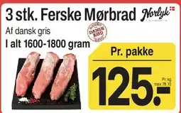 ABC Lavpris 3 stk Ferske Mørbrad tilbud