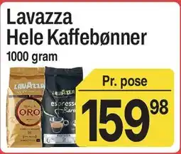 ABC Lavpris Lavazza Hele Kaffebønner tilbud