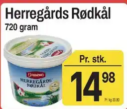 ABC Lavpris Herregårds Rødkål tilbud