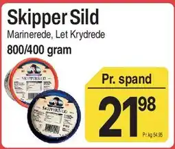 ABC Lavpris Skipper Sild tilbud