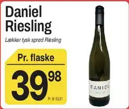 ABC Lavpris Daniel Riesling tilbud