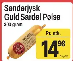 ABC Lavpris Sønderjysk Guld Sardel Pølse tilbud
