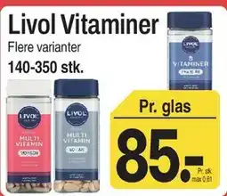 ABC Lavpris Livol Vitaminer tilbud