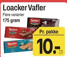 ABC Lavpris Loacker Vafler tilbud