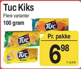 ABC Lavpris Tuc Kiks tilbud