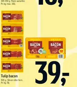 Føtex Tulip bacon tilbud