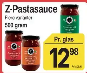 ABC Lavpris Z-Pastasauce tilbud