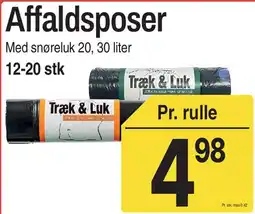 ABC Lavpris Affaldsposer tilbud