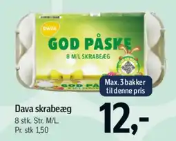 Føtex Dava skrabeæg tilbud