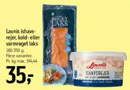 Føtex Launis ishavsrejer / kold- eller varmrøget laks tilbud