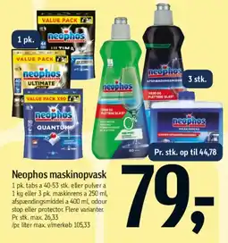 Føtex Neophos maskinopvask tilbud