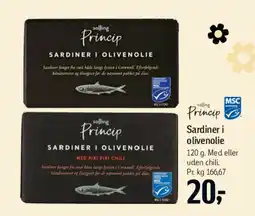 Føtex Sardiner i olivenolie tilbud