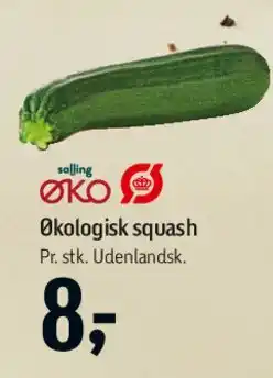 Føtex Økologisk squash tilbud