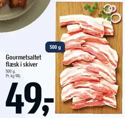 Føtex Gourmetsaltet flæsk i skiver tilbud