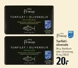 Føtex Tunfilet i olivenolie tilbud