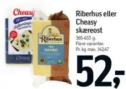 Føtex Riberhus eller Cheasy skæreost tilbud