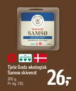 Føtex Tjele Gods økologisk Samsø skiveost tilbud