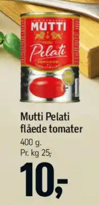 Føtex Mutti Pelati flåede tomater tilbud