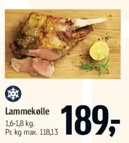 Føtex Lammekølle tilbud