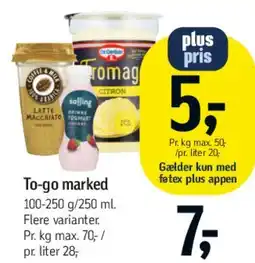 Føtex To-go marked tilbud