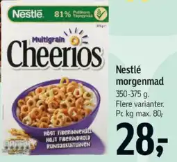 Føtex Nesquik morgenmad tilbud